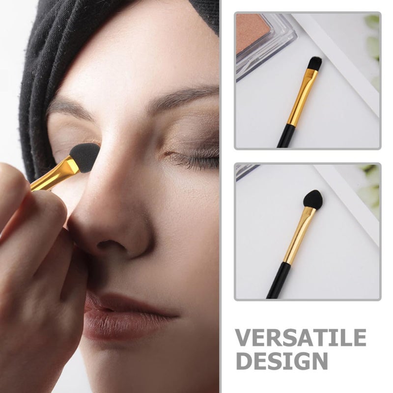 20Pcs Dual Head Eyeshadow Brush Set Small Eye Makeup Brushes Portable Kit For Precise Application - Image 3